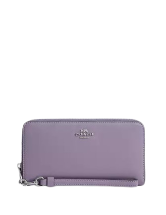 Coach Long Zip Around Wallet