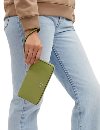Coach Long Zip Around Wallet