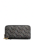 Coach Long Zip Around Wallet With Coach Monogram Print