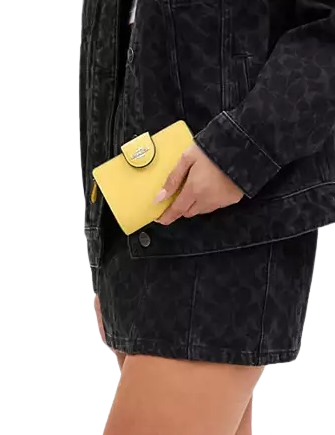Coach Medium Corner Zip Wallet
