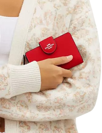 Coach Medium Corner Zip Wallet