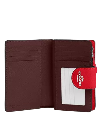 Coach Medium Corner Zip Wallet