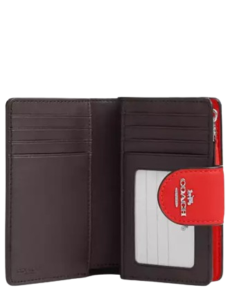 Coach Medium Corner Zip Wallet
