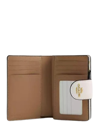 Coach Medium Corner Zip Wallet With Creature Print