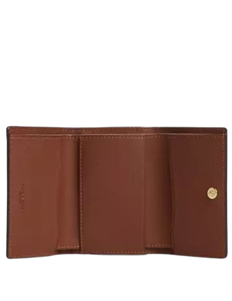Coach Micro Wallet In Signature Canvas