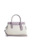Coach Mini Darcie Carryall In Signature Canvas