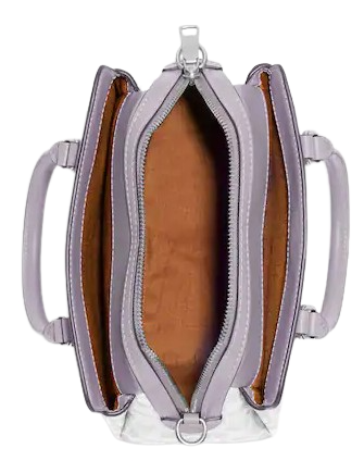 Coach Mini Darcie Carryall In Signature Canvas