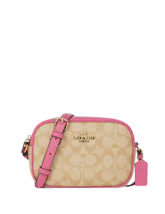 Coach Mini Jamie Camera Bag In Signature Canvas
