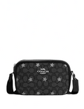 Coach Mini Jamie Camera Bag In Signature Jacquard With Star Embroidery