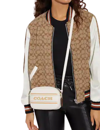 Coach Mini Jamie Camera Bag With Coach Stripe