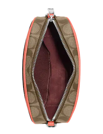 Coach Mini Jamie Camera Bag With Signature Canvas