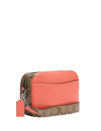 Coach Mini Jamie Camera Bag With Signature Canvas