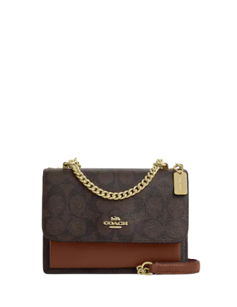 Coach Mini Klare Crossbody In Signature Canvas