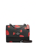 Coach Mini Klare Crossbody With Wild Strawberry Print
