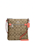 Coach Mini Rowan File Bag In Signature Canvas