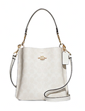 Coach Mollie Bucket Bag 22 In Signature Canvas