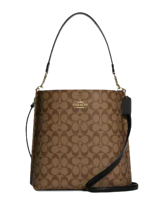 Coach Mollie Bucket Bag In Signature Canvas