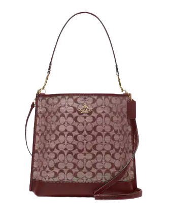 Coach Mollie Bucket Bag In Signature Chambray