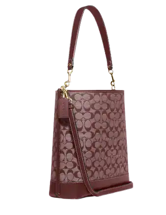 Coach Mollie Bucket Bag In Signature Chambray