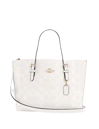 Coach Mollie Tote 25 In Signature Canvas