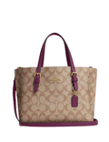 Coach Mollie Tote 25 In Signature Canvas