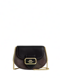 Coach Morgan Card Case On A Chain In Signature Canvas