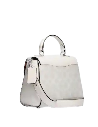 Coach Morgan Top Handle Satchel In Signature Canvas
