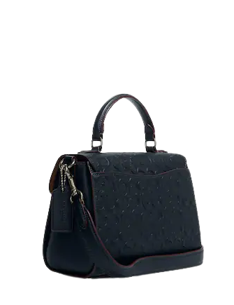 Coach Morgan Top Handle Satchel In Signature Leather