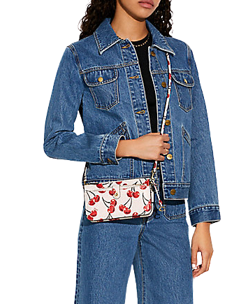 Coach Noa Pop Up Messenger With Cherry Print