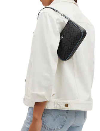 Coach Nolita 19 In Colorblock Signature Canvas
