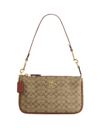 Coach Nolita 19 In Colorblock Signature Canvas