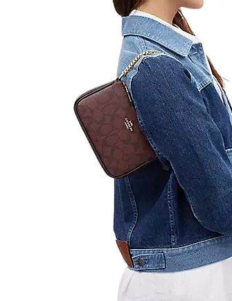 Coach Nolita 19 In Signature Canvas