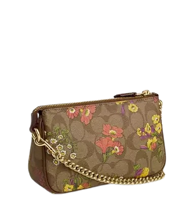 Coach Nolita 19 In Signature Canvas With Floral Print