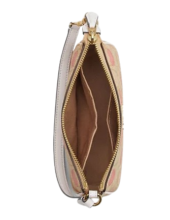 Coach Nolita 19 In Signature Canvas With Heart Print