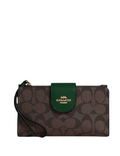 Coach Tech Wallet In Colorblock Signature Canvas