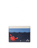 Kate Spade New York Pinch Me Crab Small Slim Card Holder