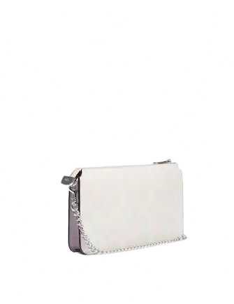 Coach Poppy Crossbody With Card Case In Signature Canvas
