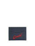 Coach Slim Id Card Case With Coach Graphic