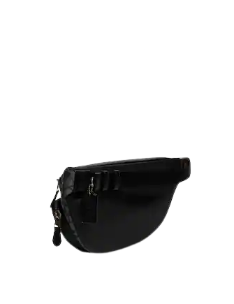 Coach Sprint Belt Bag In Signature Jacquard With Ski Patches