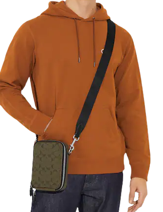 Coach Stanton Crossbody In Signature Jacquard