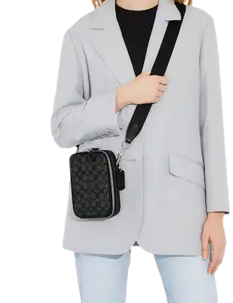 Coach Stanton Crossbody In Signature Jacquard