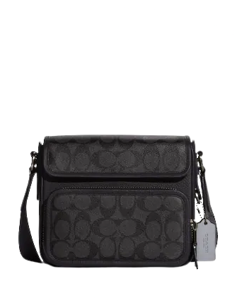 Coach Sullivan Flap Crossbody In Signature Canvas