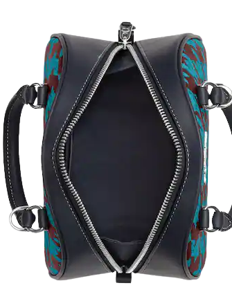 Coach Sydney Satchel With Houndstooth Print