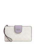 Coach Tech Wallet In Colorblock Signature Canvas