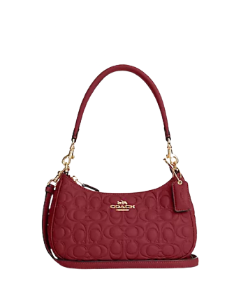 Coach Teri Shoulder Bag In Signature Leather