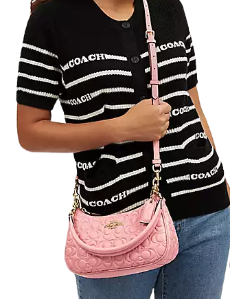 Coach Teri Shoulder Bag In Signature Leather
