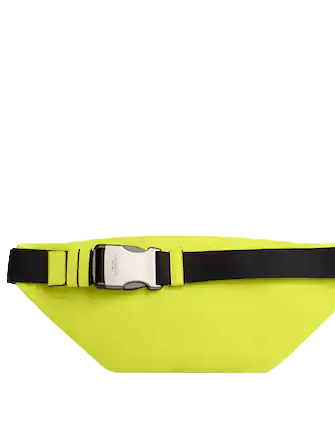 Coach Track Belt Bag In Colorblock Signature Canvas