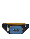 Coach Track Belt Bag With Quilting And Coach Stamp