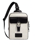 Coach Track Pack In Colorblock Signature Canvas