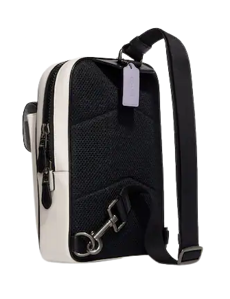 Coach Track Pack In Colorblock Signature Canvas